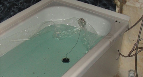 Установкой акрилового вкладыша | Краснопресненская